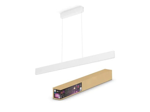 [90176605 1238459] Philips Hue White &amp; Col. Amb. Ensis Pendelleuchte weiss 4750 lm