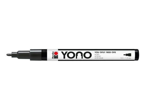 [90176718 1180851] Marabu Acrylmarker YONO 0.5 - 1.5 mm Schwarz