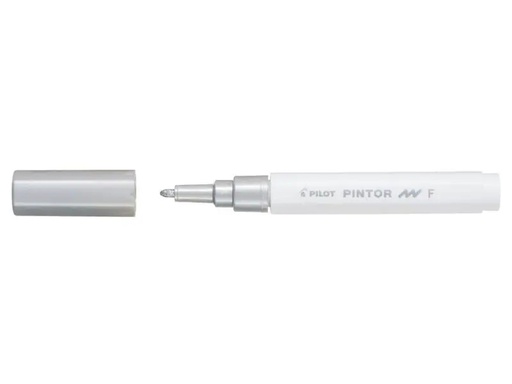 [90176802 1244301] Pilot Permanent-Marker Pintor Fein Metallic Silber