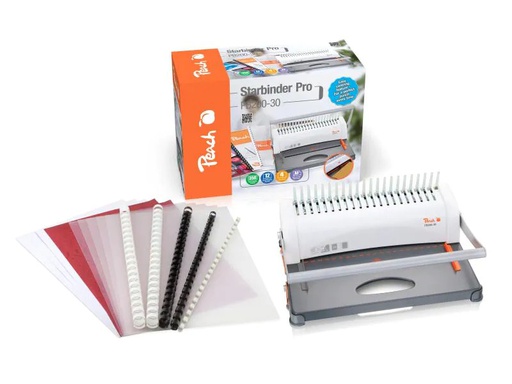 [90002606 326815] Peach Bürogeräte Bindegerät PB200-30 350 Seiten