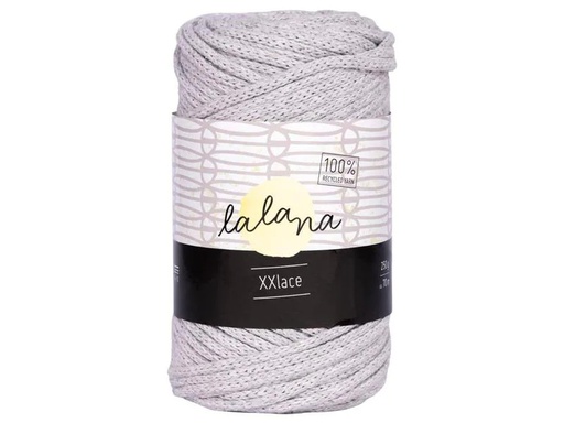 [90176897 1249928] lalana Wolle Xxlace 250 g, Hellgrau