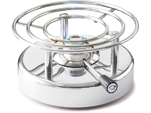 [90176944 1250490] Kisag Fondue-Rechaud Longfire Silber
