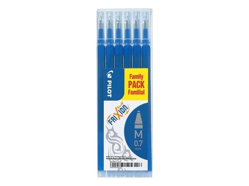 [90176961 1244218] Pilot Patrone FriXion Refill 6 Stück 0.7 mm, Blau