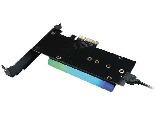 [90177024 1240171] LC-Power PCI-Express-Karte LC-PCI-M2-NVME-ARGB
