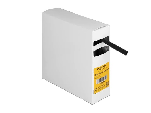 [90002609 1209127] Delock Schrumpfschlauch Box mit Innenkleber, 5 m x 7.9 mm