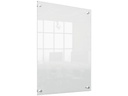 Nobo Acryl-Notiztafel Zur Wandmontage 60 cm x 45 cm, Transparent