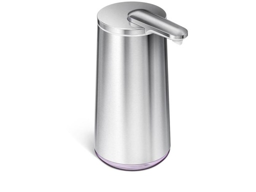 [90177279 1246531] Simplehuman Schaumspender Wiederaufladbar 295 ml, Silber