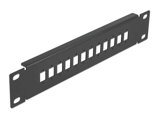 [90177320 1245873] Delock Verteilerplatte 10″ LWL Patchpanel 12 Port für SC / LC