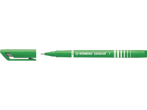 [90177416 1243942] STABILO Fineliner SENSOR 189 Fein (F), Grün