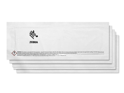 [90177426 1253850] Zebra Technologies Reinigungsmaterial ZC100/300/350 Cleaning Cards