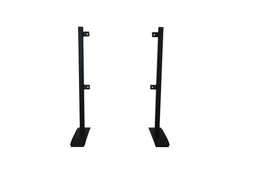 [90177431 1248979] Audioraq Tischständer Premium Twin 100 max. 136 kg Schwarz