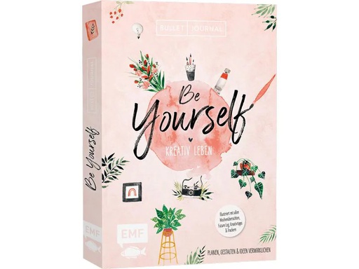 [90177536 1240051] EMF Notizbuch Bullet Journal Be Yourself 21 x 15 cm