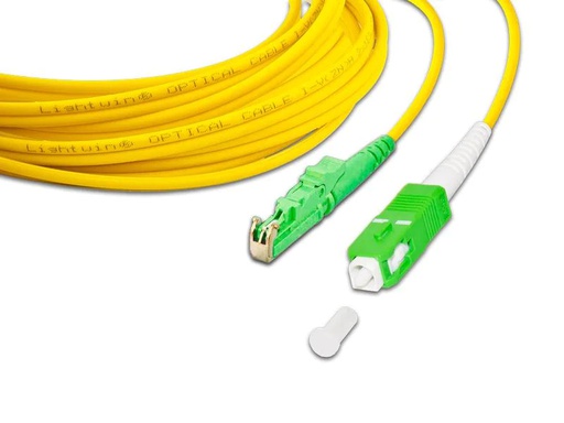[90177563 1215892] Lightwin LWL-Patchkabel LSH/APC-SC/APC, Singlemode, Simplex, 2m