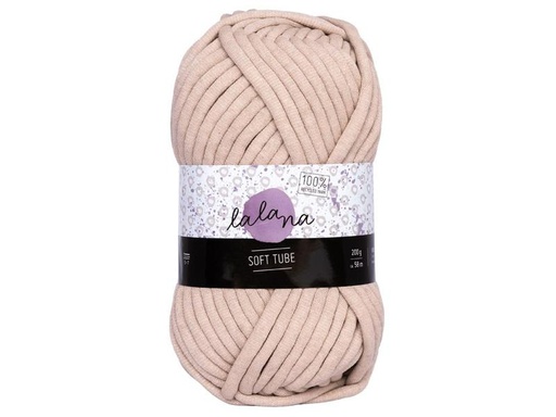 [90177746 1249972] lalana Wolle Soft tube 200 g, Beige