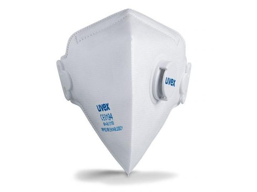 [90177753 1235506] uvex Atemschutzmaske FFP1 silv-Air c 3100, mit Ventil, 15 Stück