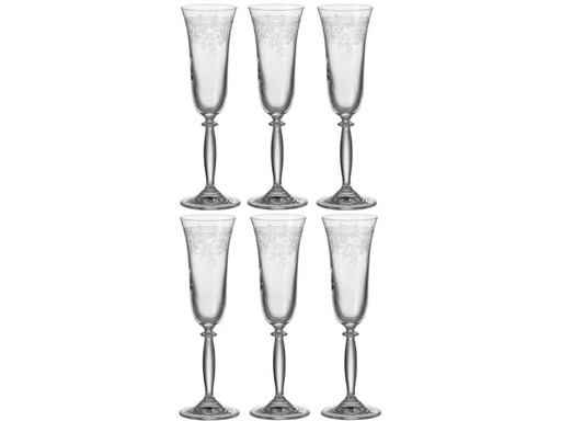 [90026392 779633] Montana Champagnerglas Avalon 180 ml, 6 Stück, Transparent 