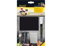 Securit Minikreidetafel A7 Set à 20 Stück Schwarz