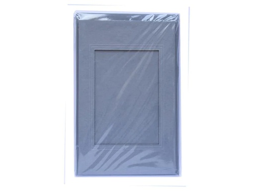 [90026418 565706] Folia Passepartout-Karten 220g/m2 eckig Grau