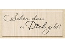 Heyda Stempel Schön dass es Dich gibt 1 Stück
