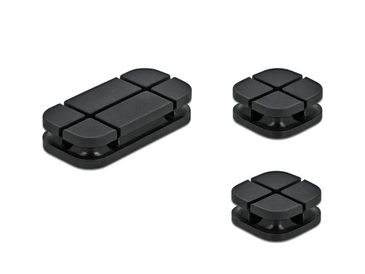 [90026424 1195276] Delock Kabelhalter Kabelhalter Kombi Set 3 Stück