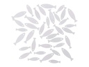 Rico Design Streudeko Fisch weiss 36 Stück