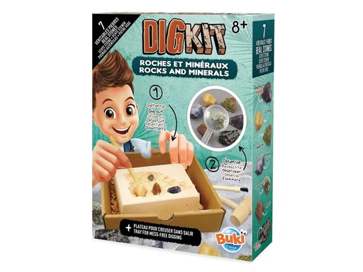 [90178421 1197321] Buki Experimentierkasten DigKit Steine und Mineralien