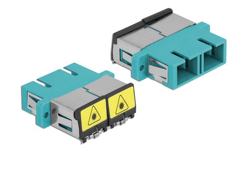 [90178508 1251459] Delock LWL-Kupplung SC – SC Duplex Multimode OM3 1 Stück