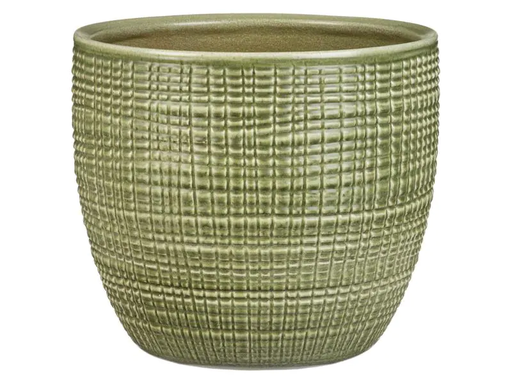 [90178509 1090430] scheurich Blumentopf Grün Ø 23.7 cm