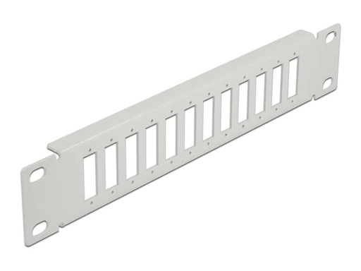 [90178567 1245876] Delock Verteilerplatte 10″ LWL Patchpanel 12 Port für SC / LC