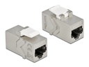 Delock Keystone-Modul RJ45 - RJ45, Cat.6A geschirmt, 1 Stück