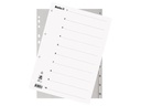 Biella Register A4 1-10  Grau mit Indexblatt