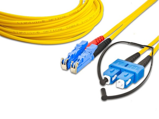 [90178839 1215867] Lightwin LWL-Patchkabel LSH-SC, Singlemode, Duplex, 2m