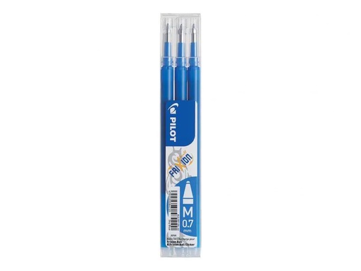 [90179239 1244217] Pilot Patrone FriXion Refill 3 Stück 0.7 mm, Himmelblau