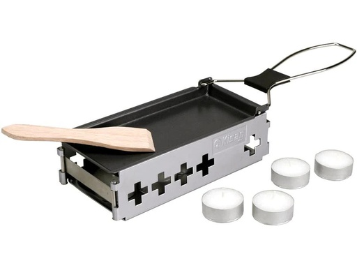 [90179261 1250483] Kisag Teelicht-Raclette Candle light to go Silber