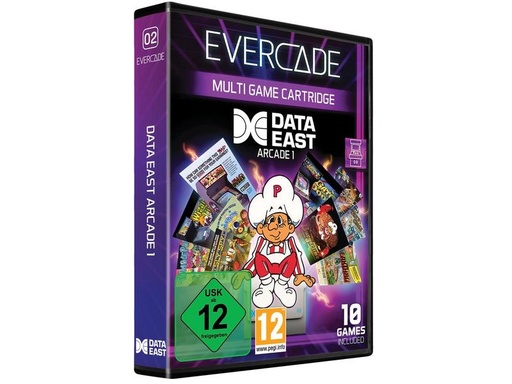 [90179296 1238164] Blaze Evercade Data East Arcade Cartridge 1