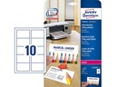Avery Zweckform Visitenkarten-Etiketten 85 x 54 mm, 270 g/m² 100 Stück