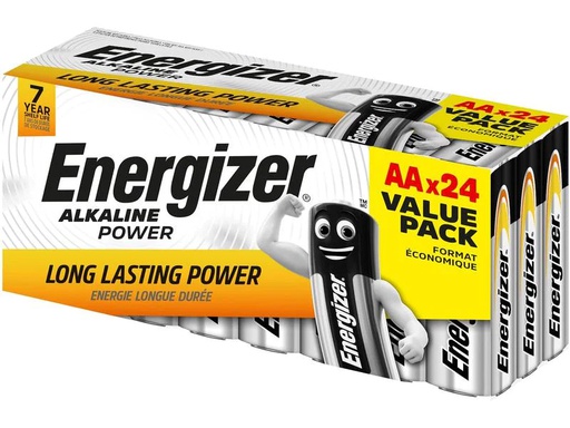 [90179410 1238051] Energizer Batterie AlkalinePower  AA 24 Stück