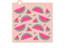 Cut my Cookies Schablone Wassermelone 3-teilig, Weiss