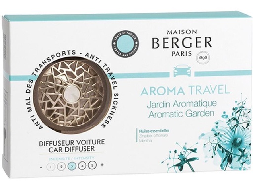 [90179520 1232904] Maison Berger Autodiffusor Travel Aromatischer Garten