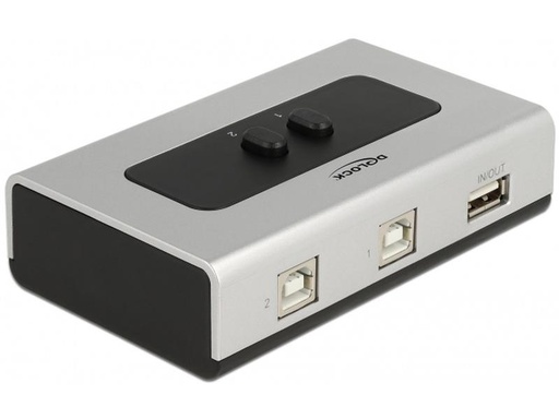 [90179552 1251603] Delock Switchbox USB 2.0, 2 Port