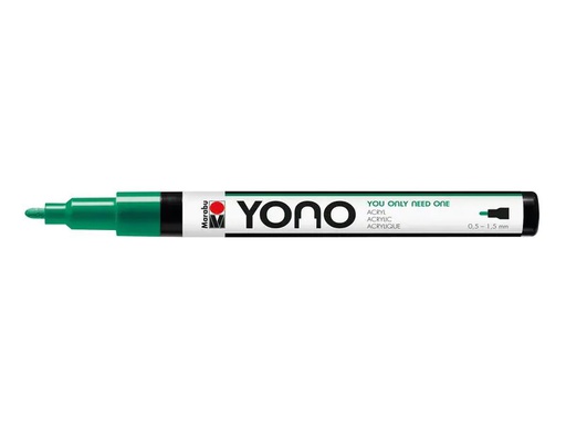 [90179648 1180847] Marabu Acrylmarker YONO 0.5 - 1.5 mm Saftgrün