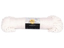 lalana Wolle Makramee Rope 5 mm, 330 g, Crème