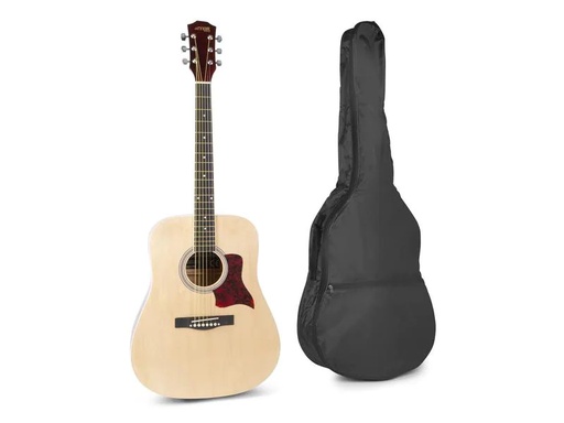 [90026574 1114606] MAX Westerngitarre SoloJam Set Natur