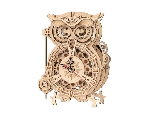 [90179784 1250449] Pichler Bausatz Eulen Uhr