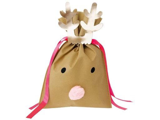 [90179951 971010] Rico Design Geschenktüte 20 x 30 cm, Braun