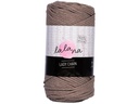 lalana Wolle Lady chain 200 g, Braun