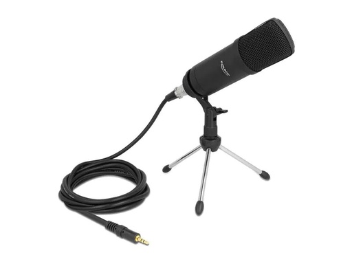 [90180148 1234396] Delock Mikrofon für Podcasting mit XLR Anschluss/3.5mm Klinke