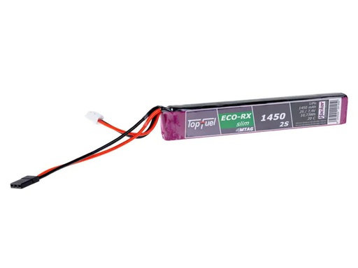 [90026618 1017042] Hacker RC-Akku LiPo 1450 mAh 7.4 V 20C ECO-X slim RX MTAG
