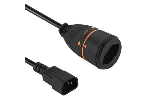 [90180266 1241199] LOCKXTEND Verlängerungs-Netzkabel 1.4 m