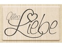 Heyda Stempel Alles Liebe 1 Stück